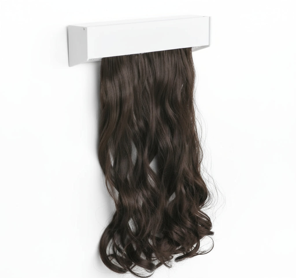 Hair Extensions Holder - White